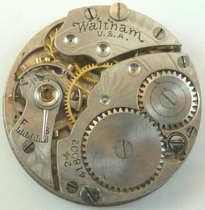 Movimiento Reloj Pulsera Mecánico Waltham - Grado 461 - Piezas/Reparación - Imagen 1 de 6