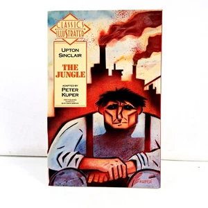Classics Illustrated #27 - The Jungle by Upton Sinclair PB 1991 - Picture 1 of 5