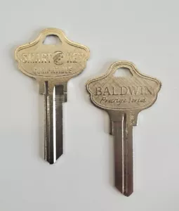 Pair of Baldwin KW1, Prestige Series, Smart Key Compatible, Blanks - Picture 1 of 4