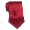 Arrow Men Dress Silk Tie Dark Red 60" long 3.75" wide 