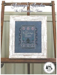 Granny's Garden-In Friendship's Way~1897 Schoolhouse Samplers - Picture 1 of 1
