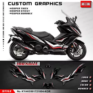 Sports Scooter Stickers Graphics Kit for KYMCO AK550 2017 2018 2019 2020 2021 - Bild 1 von 8