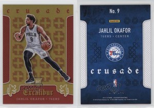 2015-16 Panini Excalibur Crusade Red /149 Jahlil Okafor #9 Rookie RC