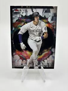 2024 TOPPS FINEST NOLAN JONES RARE #234 Refractor Rockies - Picture 1 of 2