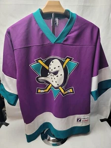 LOGO 7 Anaheim Mighty Ducks NHL Youth XL (18-20) - Picture 1 of 6