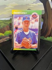 1989 Donruss David Cone #388 Baseball Card