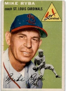 1954 Topps Mike Ryba #237 St. Louis Cardinals - Picture 1 of 2
