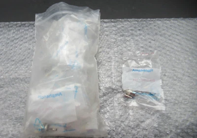 Lot of 18- Amphenol 031-71013-RFX BNC Str. Crimp Plug RG-179 Belden 179DT 75Ohm - Image 1 of 4