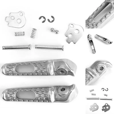 Rear Foot Peg Footrest For Honda CB1000R CBR 600 1000 RR VTR1000 VTR1000S Silver Foto 1 de 4