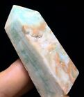 60 g pierre de guérison cristal de quartz bleu ciel naturel hémimorphite point T502