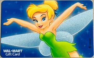 WALMART Gift Card 2005 Disney TINKERBELL TINK Collectible No Cash Value VL2786 - Picture 1 of 2