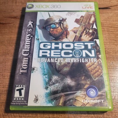 Tom Clancy's Ghost Recon: Advanced Warfighter Microsoft Xbox 360 2006 В коробке Протестировано - Изображение 1 из 4