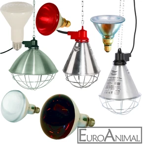 Rotlichtlampe Infrarot-Lampe Infrarotstrahler Wärmestrahler Wärmelampe Heizlampe - Bild 1 von 21