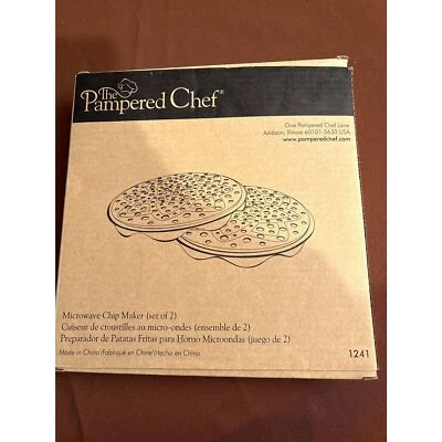 Pampered Chef Microwave Chip Maker Potato Veggie Chips #1241 - Image 1 of 4