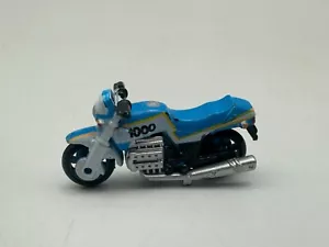 Galoob Micro Machines BMW K100 Motorcycle, Blue, Excellent, Lot A - Picture 1 of 9