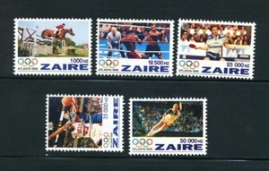 Zaire - Scott #1444-8 MNH Stamp Set Summer Olympics Sports Atlanta 1996 - Picture 1 of 1