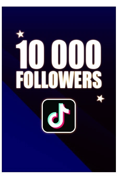 10 000 abonnés tiktok - Photo 1/1