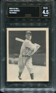 Play Ball 1939 R334 #84 Lamar Newsome Philadelphia Athletics RC - GMA 4,5 en muy buen estado/Excelente+ - Imagen 1 de 2