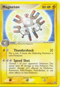 (pok-FRLG-027) Magneton (R) Pokemon EX FireRed LeafGreen Card # 27 - Picture 1 of 1