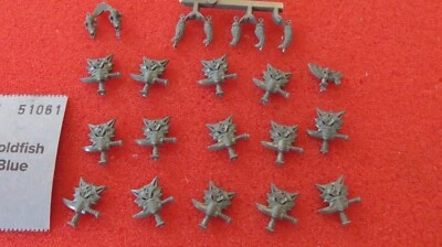 Games Workshop Warhammer 40k Space Wolves Wolf Icons Standard Banner Bits Lot - Image 1 of 3