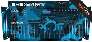 Akai MPK 249 Skin | Blue Camo | Protective Decal | StyleFlip Skins - Picture 1 of 1