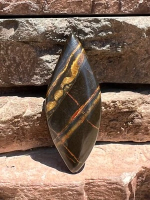 Tiger Eye Tiger Iron Cabochon Australia - Image 1 of 4
