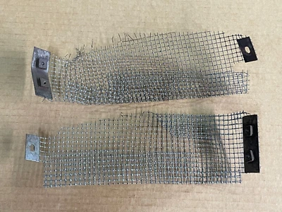 Corvette Firewall Wiper Cowl Plenum side Air Inlet Screen 68-71 72 73 74 75 76 - Image 1 of 4