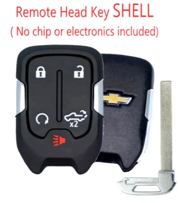 NEW Smart Remote Key SHELL  For Chevrolet Silverado 2019 - 2020  13529632 HYQ1EA - Image 1 of 4