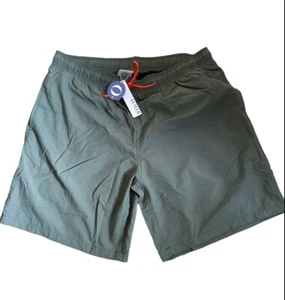 Mens Swim Trunks Compression Liner Stretch 2 In 1 Running Quick Dry Shorts XL - Picture 1 of 6