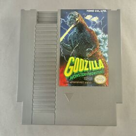 Godzilla: Monster of Monsters (Nintendo NES, 1989) Cartrige Only