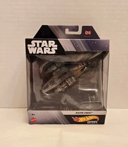 NEW! Hot Wheels Star Wars Starships Razor Crest Battle Damage Variant 04 CHASE - Picture 1 of 5