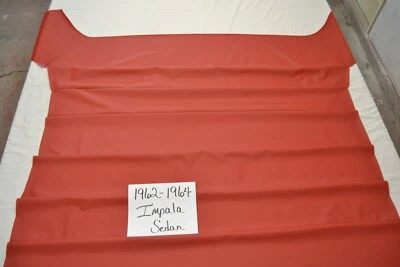 Chevrolet Impala 1962 62 1963 63 1964 64 sedán de 2 y 4 puertas techo rojo hecho en Estados Unidos Foto 1 de 2