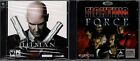 Fighting Force and Hitman Contracts PC flambant neuf XP Beat 'Em Up and Assassin Fun