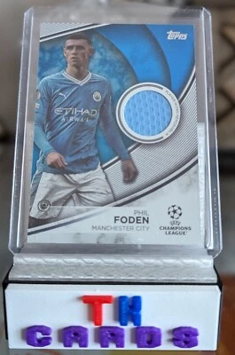 Phil Foden Superstar Relic /99 Topps UEFA Club 2023/2024 - Image 1 of 3