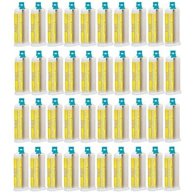 PLASTCARE USA 40 Bulk FAST Set Bite Registration Material, Unflavored, 50ml Dental Cartridges