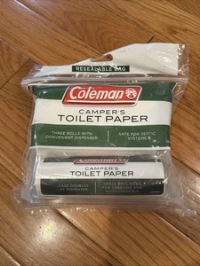 Coleman Camper’s Toilet Paper 3 Pack NOS - Picture 1 of 2