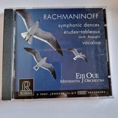 Eiji Oue Minnesota Orchestra Symphonic Dances Études-Tableaux Vocalise CD HDCD - Bild 1 von 3