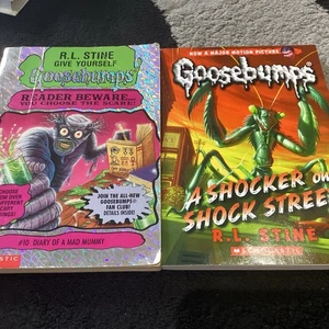 Give Yourself Goosebumps LOT OF 2 Diary of a Mad Mummy #10 1996 First Printing - Bild 1 von 6