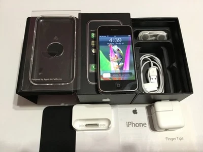 Raro Apple iPhone 1ª generación 2G - 8 GB - MA712LL/A - Caja coincidente de números de serie Foto 1 de 4