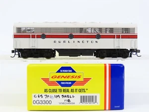 HO Athearn Genesis 0G3300 CB&Q Burlington F7B Diesel #701B w/DCC & Sound -Custom - Picture 1 of 13