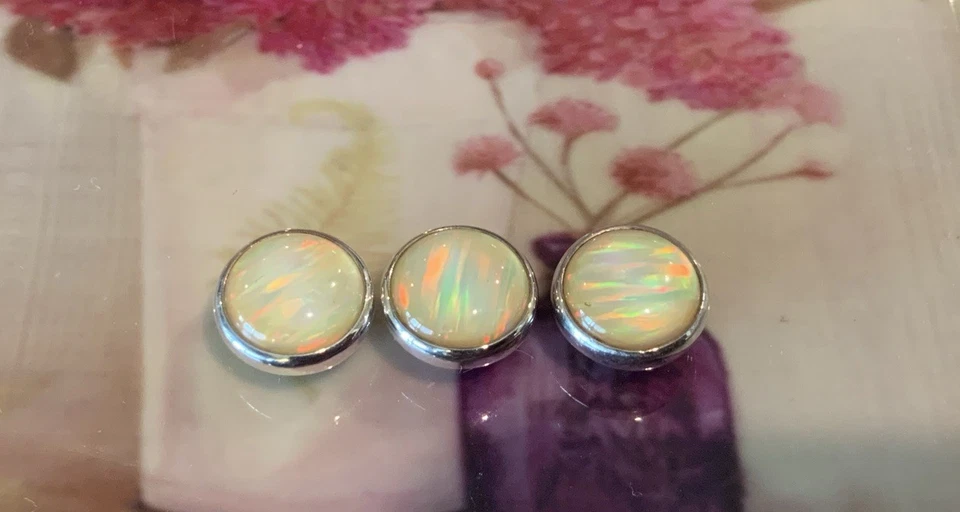 Joya Camaleón Pop Ráfaga de Sol Multi Amarillos Naranja 925 Esterlina Cúpula 3 Disponibles Foto 1 de 4