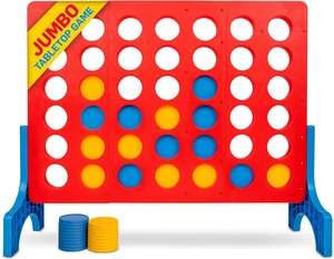 4 in a Row Tabletop Game – 1.8 Ft 4 to Score Game for Kids & Adults, Indoor/Outd - Picture 1 of 9