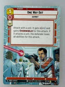 Star Wars Unlimited - One Way Out Hyperspace 421 - Picture 1 of 1