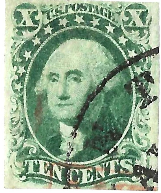 EAS_STAMPS US SCOTT #15 USED SCV $150.00 - Image 1 of 1