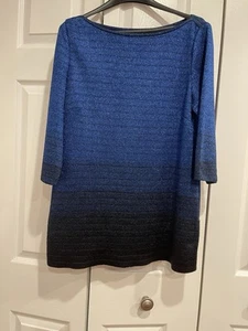 St. John Metallic Ombré Top Tunika Gr. M - Bild 1 von 14