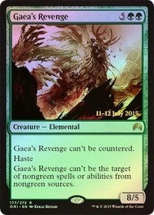 Magic The Gathering MTG GAEA'S REVENGE FOIL Magic Origins Prerelease NM - Image 1 of 1