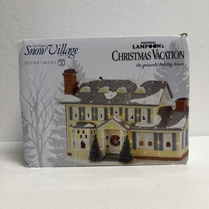 DEPT 56 Original Snow Village Christmas Vacation Griswold Ferienhaus mit Box - Bild 1 von 24