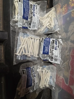 Builders Edge Easy-Lok Shutter Fastener, 12-Pack  - Image 1 of 4