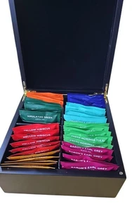 Artisanal Tea Collection 40 Pyramid Tea Bags 8 Flavours (5 Sachet Each) Gift Box - Picture 1 of 15