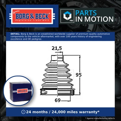 Bota articulada CV se adapta a RENAULT FLUENCE L3 1.5D interior delantero 2010 en eje de transmisión C.V. Foto 1 de 4